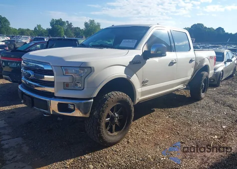 2017 Ford F-150 King Ranch z USA, uszkodzony, nr VIN 1FTEW1EG5HFB38707